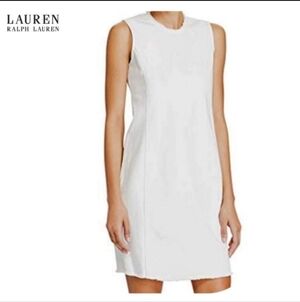 Ralph Lauren Denim Dress White 12
